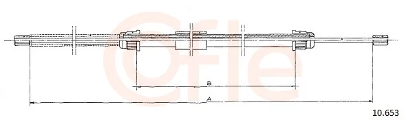 Tažné lanko, parkovací brzda