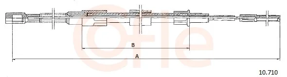 Tažné lanko, parkovací brzda