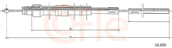 Tažné lanko, parkovací brzda