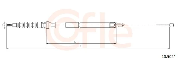 Tažné lanko, parkovací brzda