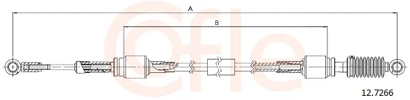 Tažné lanko, ruční převodovka