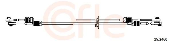 Tažné lanko, ruční převodovka