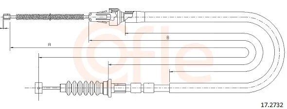 Tažné lanko, parkovací brzda
