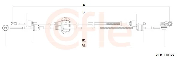 Tažné lanko, ruční převodovka