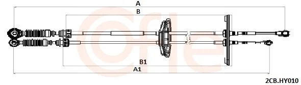 Tažné lanko, ruční převodovka