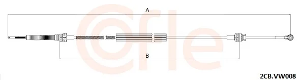 Tažné lanko, ruční převodovka