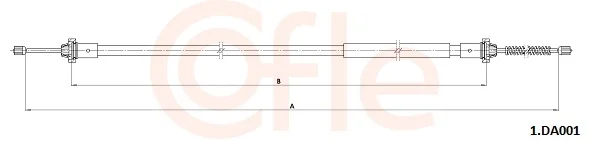 Tažné lanko, parkovací brzda