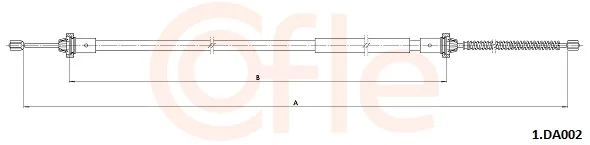 Tažné lanko, parkovací brzda