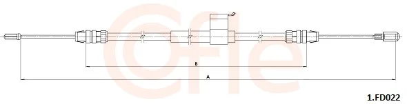 Tažné lanko, parkovací brzda