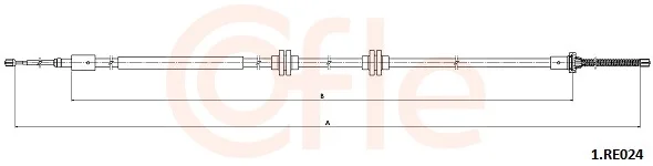 Tažné lanko, parkovací brzda