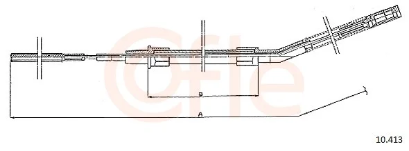 Tažné lanko, parkovací brzda