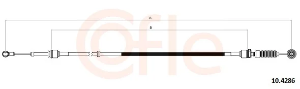 Tažné lanko, ruční převodovka