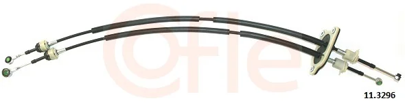 Tažné lanko, ruční převodovka