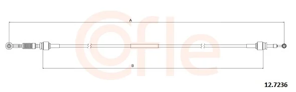 Tažné lanko, ruční převodovka