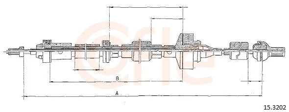 Tažné lanko, ovládání spojky