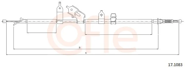 Tažné lanko, parkovací brzda