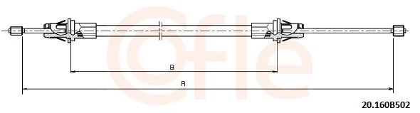 Tažné lanko, parkovací brzda