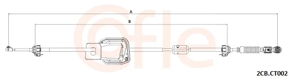Tažné lanko, ruční převodovka