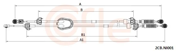 Tažné lanko, ruční převodovka
