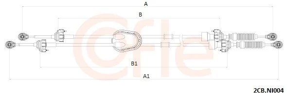 Tažné lanko, ruční převodovka