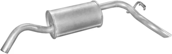 Zadní tlumič výfuku