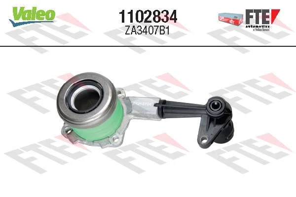 Centrální vysouvač, spojka