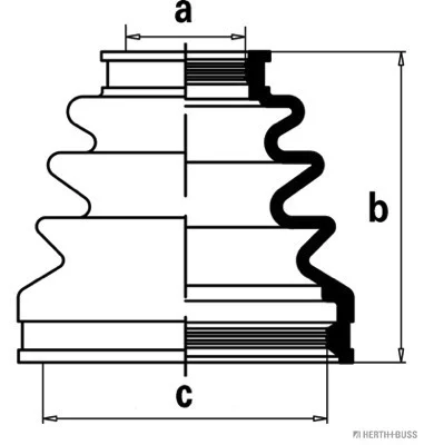 Sada měchů, hnací hřídel