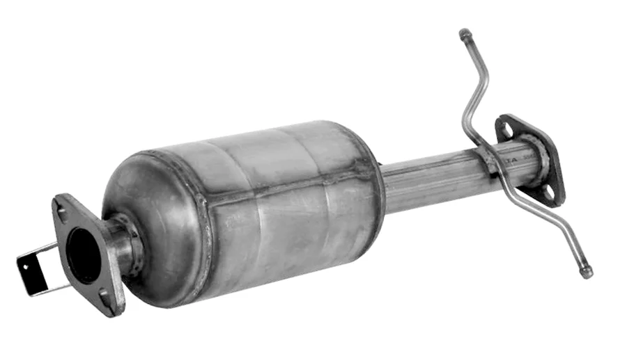 Filtr sazových částic, výfukový systém