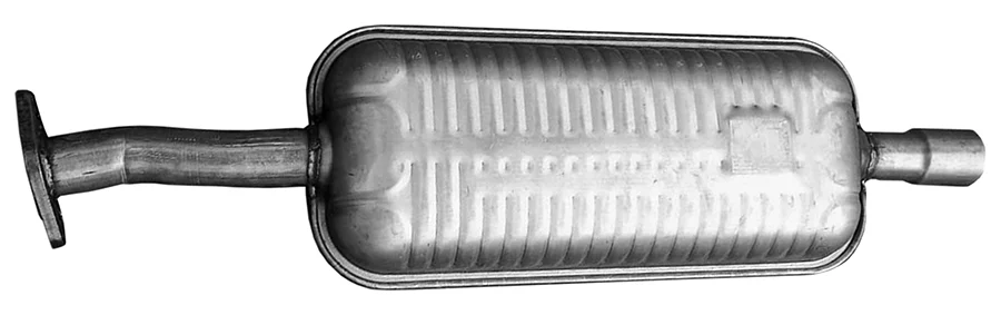 Střední tlumič výfuku