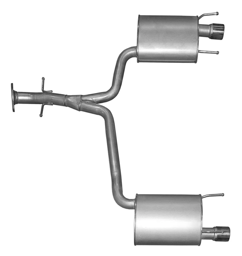 Zadní tlumič výfuku