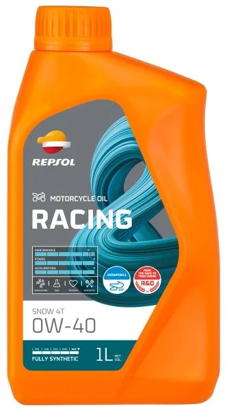 Motorový olej RACING SNOW 4T 0W-40