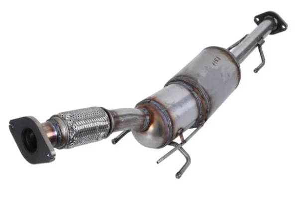 Filtr sazových částic, výfukový systém