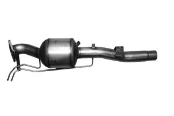 Filtr sazových částic, výfukový systém