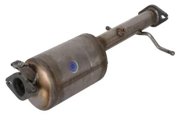 Filtr sazových částic, výfukový systém