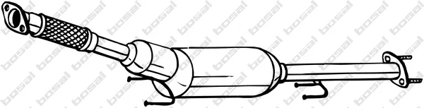 Filtr sazových částic, výfukový systém