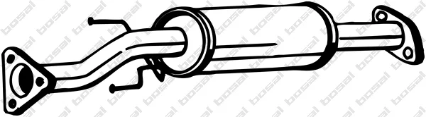 Střední tlumič výfuku