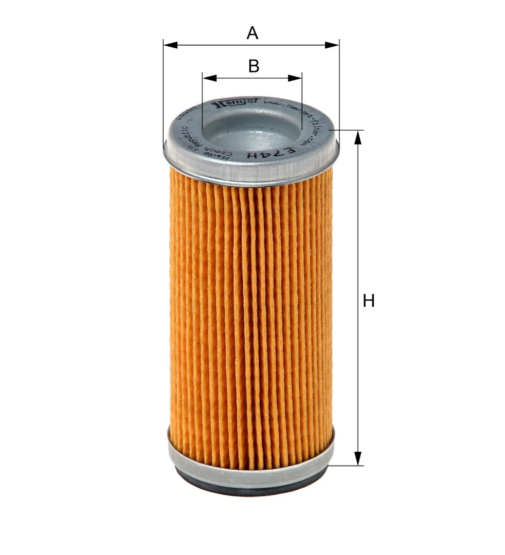 Hydraulický filtr, řízení