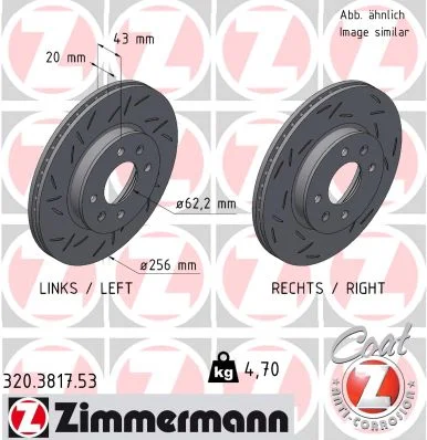 Brzdový kotouč BLACK Z