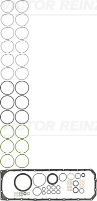 Sada těsnění, kliková skříň