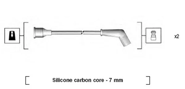 Sada kabelů pro zapalování