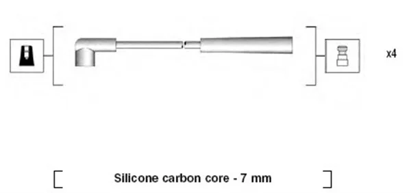 Sada kabelů pro zapalování
